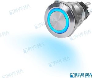 10A PUSH BUTTON LED RING SWITCH OFF-ON B