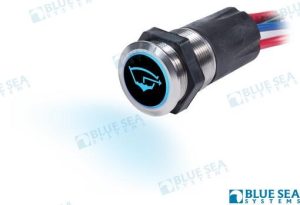 10A PUSH BUTTON LED RING SWITCH OFF-ON B