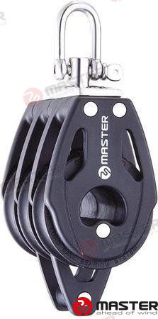 29MM TRIPLE/BECKET/SWIVEL SHACKLE BLOCK