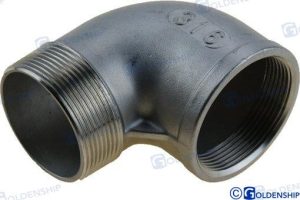 45º ELBOW BANDED  AISI316  3/4