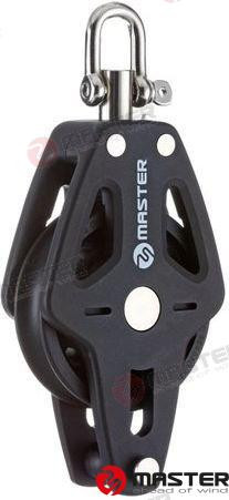 50MM SINGLE/BECKET/SWIVEL SHACKLE BLOCK
