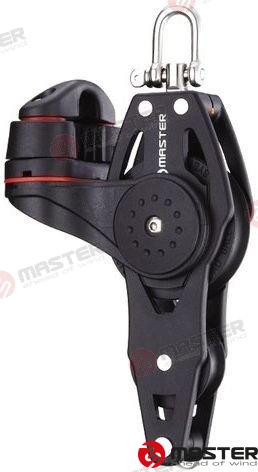 57MM SINGLE FIDDLE/ BECKET/ SWIVEL SHACK