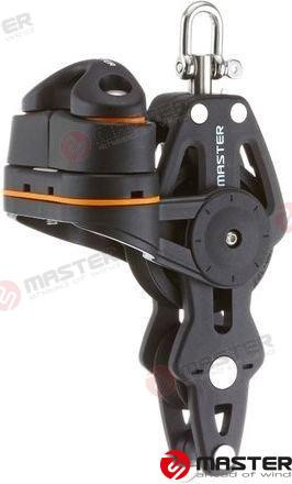 60MM SINGLE FIDDLE/ BECKET/ SWIVEL SHACK