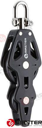 72MM SINGLE FIDDLE/BECKET/ SWIVEL SHACKL