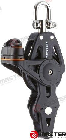 90MM SINGLE FIDDLE/ BECKET/ SWIVEL SHACK