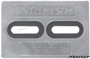 ALIMINIUM ANODE STERN TYPE
