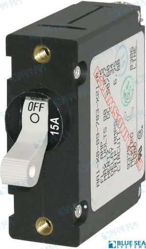 CIRCUIT BREAKER AA1 15A WHITE