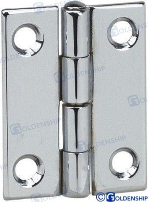 DOOR HINGE INOX 30*30*0.8 (Pack 2)