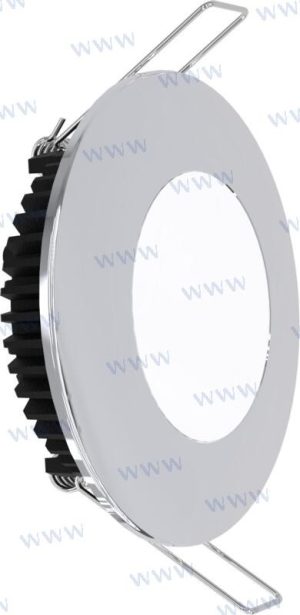 DOWNLIGHT CHROMED 6 W 600 LUM. 6500K 24V