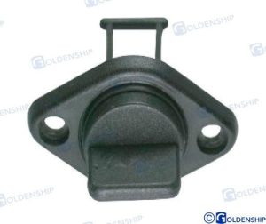 DRAIN PLUG W/SOCKET WHITE 25 mm