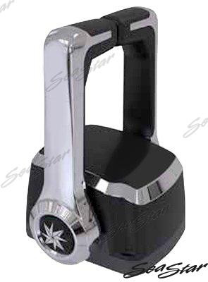 DUAL TOP MOUNT CONTROL CHROMED