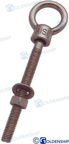 EYE BOLT S. STEEL 8*80 (PACK 10)