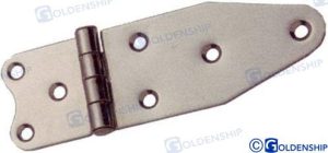 HINGE, SS. 40X37X2  (PACK 2)