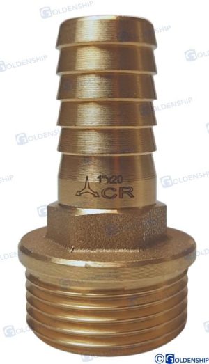 HOSE TAIL 1'' x 20 M. BRASS CR