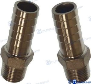 MALE HOSE ADAPTOR 1/2" 15mm (2)