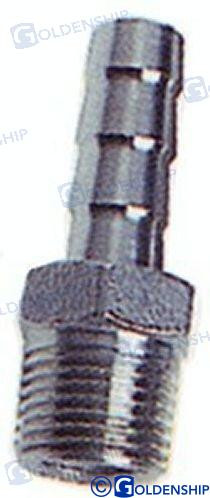 MALE HOSE ADAPTOR 3/4" 20mm