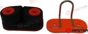MEDIUM ALUMINUM CLEAT/WIRE FAIRLEAD