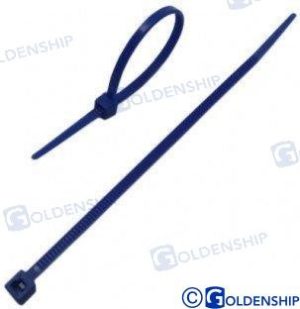 NYLON CABLE TIE 140X3,6 BLUE (PACK 100)