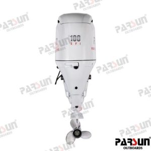 PARSUN ENGINE 4STK 100 HP X (25") WHITE