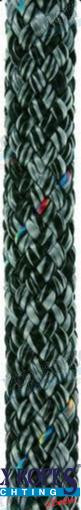 POLY-BRAID-32 8MM. GREY/BLACK (150 M)