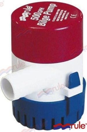 PUMP NON AUTO RULE 12V 500 GPH