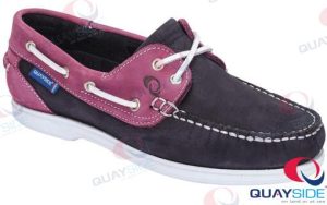 QUAYSIDE BERMUDA NAVY/PLUM - 36