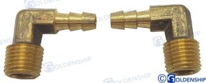 RACOR 90º NPT 1/4 X 1/4" (PACK 2)