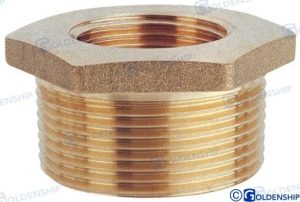 REDUCING BUSH 1''1/4 x 3/4''  M.F. BRASS