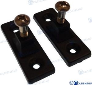 SIDE MOUNT NYLON BLACK (PACK 2)