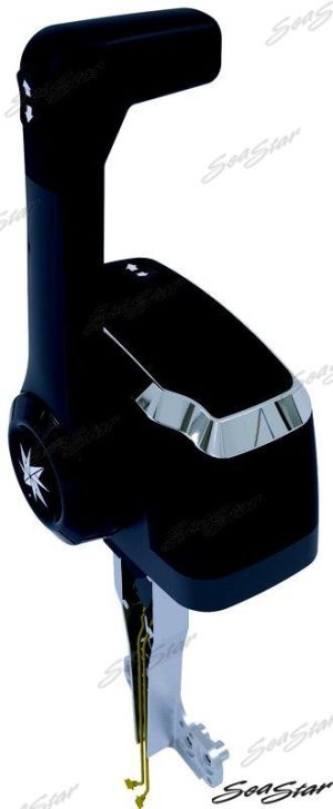 SINGLE TOP MOUNT CONTROL BLACK w/ T&T