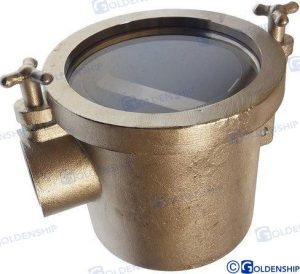 STAINLESS WATER FILTER 90º 1 1/2