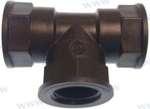TEE CONNECTOR FEMALE 1-1/2"