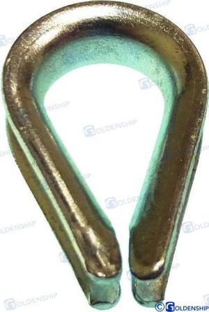 THIMBLES ELECTRIC. GALV. STEEL 18MM