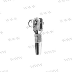 TURNBUCKLE TERMINAL SS 4MM